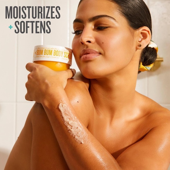 $8❤️‍🔥 LAST 1! Sol de Janeiro Bum Bum Body Scrub Mini 🦵🏼🚿 NEW Travel Size - Picture 5 of 9